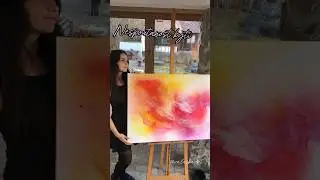 🎨Nespoutanost bytí #art #barvy #czech #malování #obraz #painting #abstractart #artshorts #umění