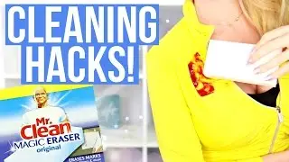 20+ Surprising Cleaning Hacks using the Magic Eraser!