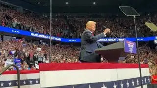 Huge Crowd in #Trump Michigan Rally Today #Us #usa #america #donaldtrump