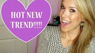 HOT NEW NAIL TREND!!! + TUTORIAL!!!