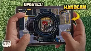 Ipad Mini 6 Handcam🔥 2024 | Ipad Mini 6 PUBG Test | 4 Fingers Claw/Pubg Test/Full Gyro/Sensitivity