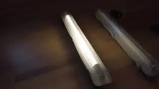 T8 Tube Fluorescent VS Tube LED