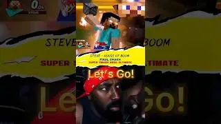 Steve Final Smash ( Super Smash Bros Ultimate )