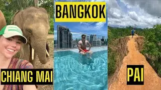 Akara Bangkok, Sleeper Train to Chiang Mai and Adventures in Pai!
