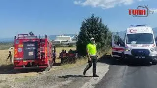 Traktörün altında can verdi