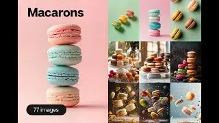 Macarons Graphic Download