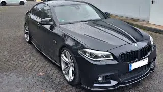 BMW F10 550i Xdrive Lci Sound / Catless Downpipe / Muffler Delete / Rev / Acceleration