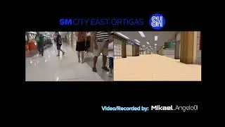 SM CITY EAST ORTIGAS | REAL LIFE VS MINECRAFT
