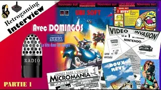 INTERVIEW Retrogaming - Avec Domingos de VIDEO INVASION , Micromania et UBI SOFT - Part 1 #jeuxvidéo