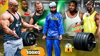 Pro powerlifter ANATOLY Pretends to be a gym Master 😅 | BEST of ANATOLY gym prank 🔥