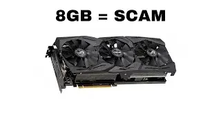 The 8GB VRAM Scam is Real. (Stop buying these GPUs)