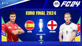 EAFC 24 | EUROCOPA | ESPANHA x INGLATERRA | FINAL | PLAYSTATION 5 |