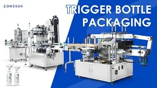 How to package Trigger Bottles? Zonesun Packaging Line