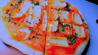 Make pizza dough For 1 pizza medium size