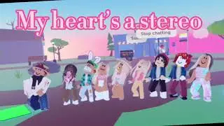 Hearts A Stereo  || Roblox Edit with fans!
