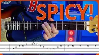 Solo in A minor with SPICY ARPEGGIOS with TABS