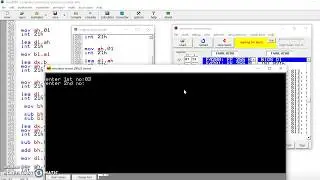 How to take user input/output and perform addition/subtraction in an 8086 microprocessor emulator.