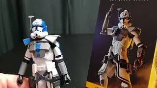 12 CLONE COMMANDER JESSIE. CLONE WARS 6"FIGURE
