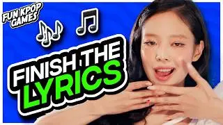 ✨FINISH THE LYRICS KPOP🎤✨| KPOP QUIZ - FUN KPOP GAMES 2024