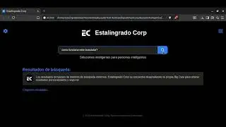 Cómo funciona el buscador de Estalingrado corp?