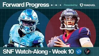 Detroit Lions vs. Houston Texans LIVE Watch-Along | Week 10 SNF Presented by Fanduel