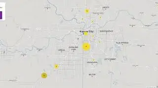 example of heatmap using Mapbox GL JS
