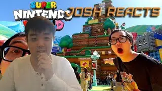 Josh Reacts VIRGIN VISITS SUPER NINTENDO WORLD and EXTREMELY HOT PEPPER PRANK ON WILLIAM!!!