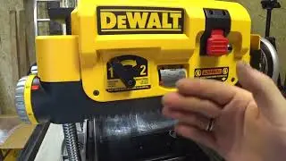 Первый станок в будущую мастерскую.  Dewalt DW735