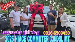 2025 HIACE COMMUTER 3.0 DSL MT SA WAKAS NAKUHA NA SA TOYOTA MAKATI NG WALANG ALINLANGAN