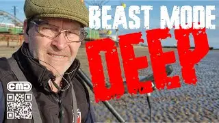 Beach Metal Detecting in DEEP BEAST MODE ENABLED | Deep Coins Setup.