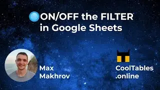 How to Enable/Disable Filter criterias with a CheckBox in Google Sheets
