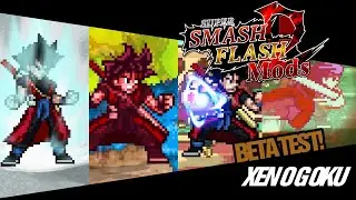 SSF2 Mods Showcase: Xeno Goku Beta Test! (Dragon Ball)