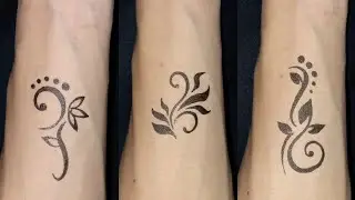 How to make tattoo for girl | Beautiful tattoo design