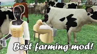 Farming in the Sims 2 | The BEST Farming Mod in the Sims!!