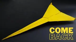 How to Make amazing Paper Airplane - Best Paper Plane That Fly A Lot