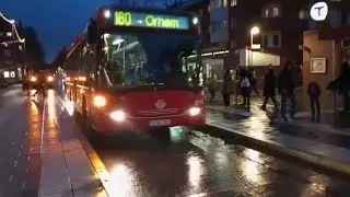Resa med buss 180 från Skarpnäcks allé till Skarpa by