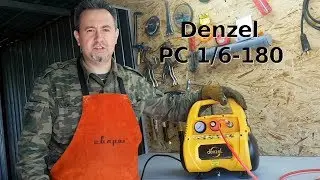 Компрессор воздушный безмасляный Denzel  РС 1/6-180, 6 л.