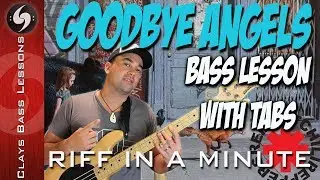GOODBYE ANGELS (slap solo) - Bass Lesson with TABS - RHCP