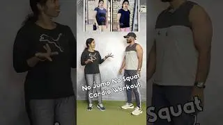 No Jump ❌ No Squat Weight Loss Exercise 