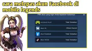 How to delete a Facebook account on Mobile Legends
