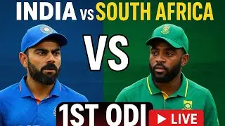 🗣️ India 🆚 South Africa 1st ODI Match Live Commentary 👍❤️ || #INDvsSA #LiveMatch ||