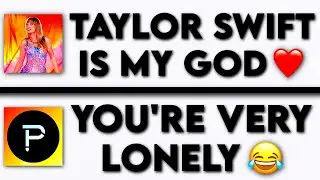 Trolling Swifties on Twitter (I GOT BANNED)