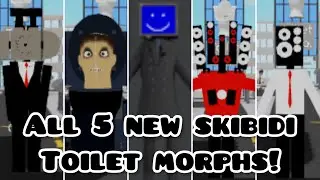 [😡NEW] How To Get ALL 5 New Skibidi Toilet Morphs In “Skibi Toilet Morphs” | Roblox #skibiditoilet