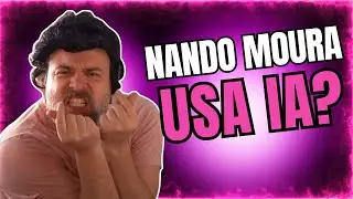 Nando Moura usando IA em seu canal?