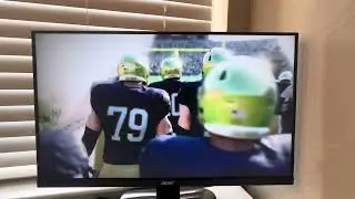 Norte Dame game entrance on EA Sports College Football 25!