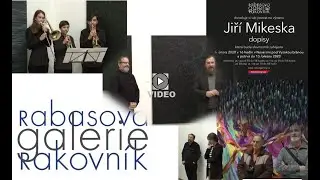 JIŘÍ MIKESKA-DOPISY, výstava obrazů-RG Rakovník 6.2.2020