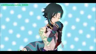 (MMD) Xiao Drunk {Genshin impact x UWR Family Travlers}