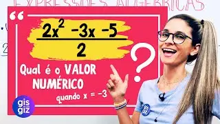 ALGEBRAIC EXPRESSION | NUMERICAL VALUE OF AN ALGEBRAIC EXPRESSION | \Prof. Gis/