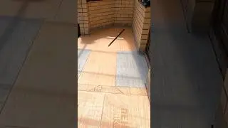 Пол своими руками ТЕСТ НОВОГО МАТЕРИАЛА! 