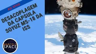 Desacoplagem da capsula Soyuz MS-18 da ISS